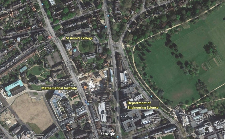 Map of venues